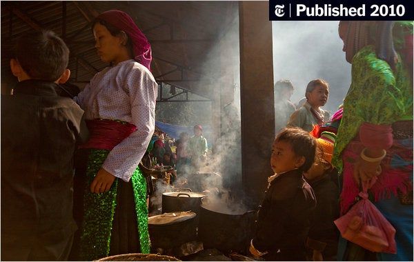 Ha Giang ethnic market