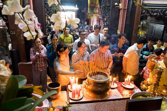 Altars Inside Jade Emperor Temple