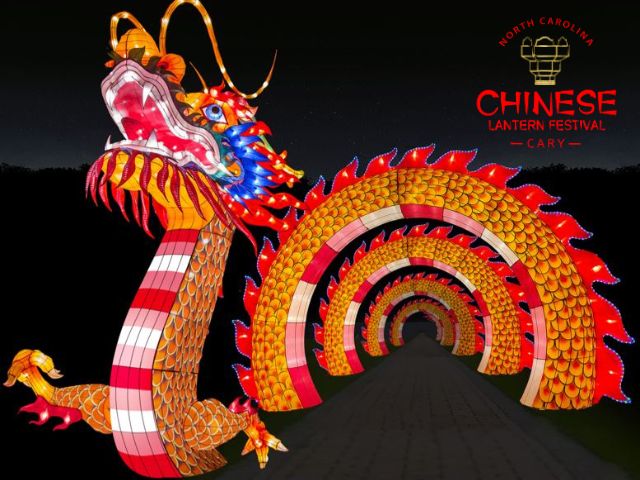 Children parading with lanterns during Mid-Autumn Festival